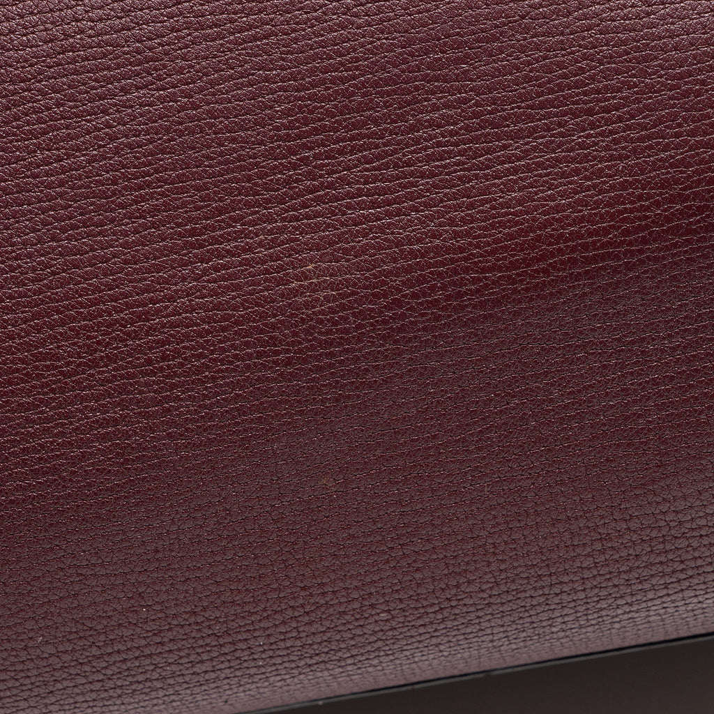 Burberry Leather House Check Derby Welburn Small Tote