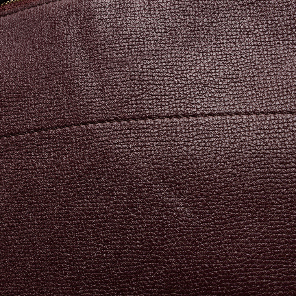 Burberry Leather House Check Derby Welburn Small Tote
