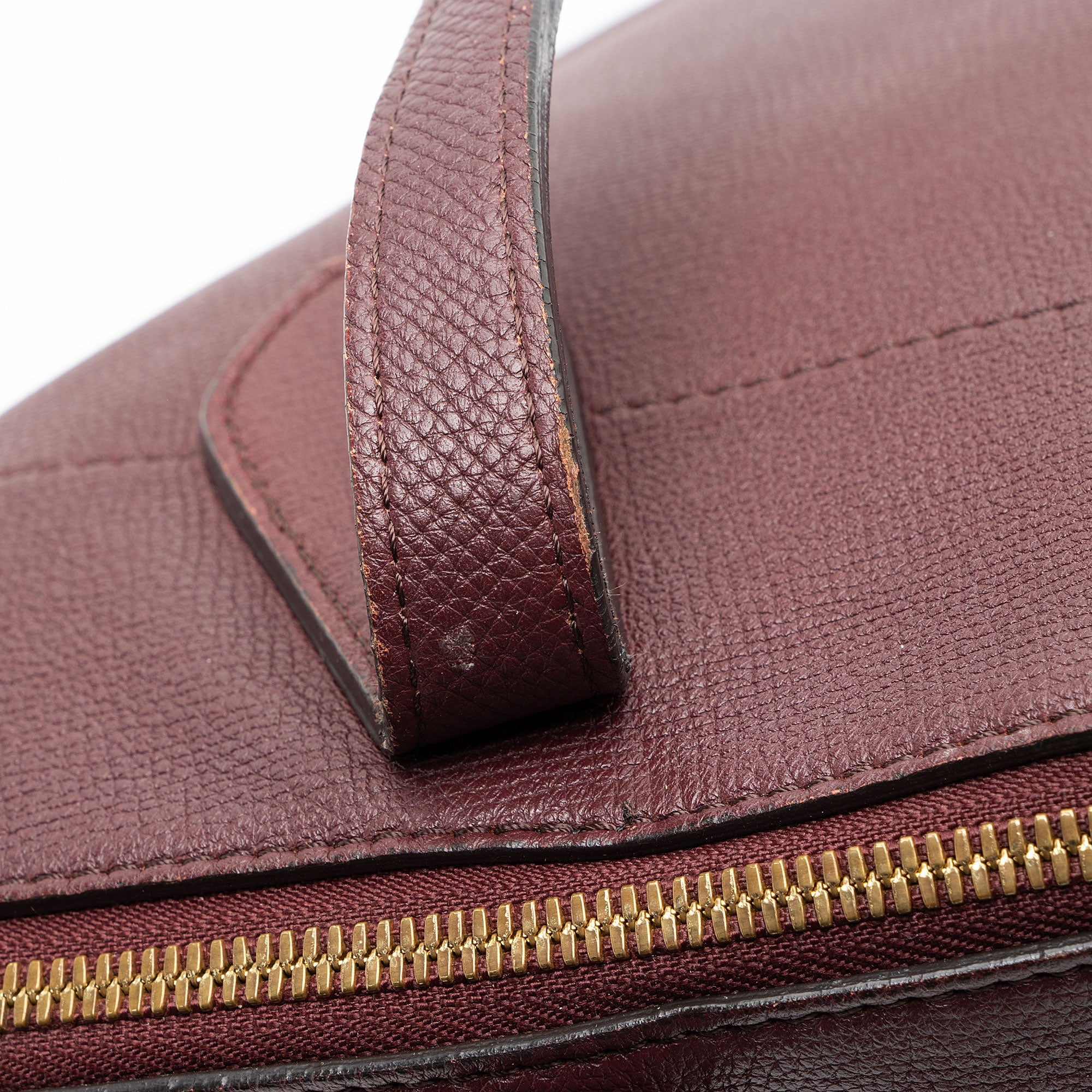 Burberry Leather House Check Derby Welburn Small Tote