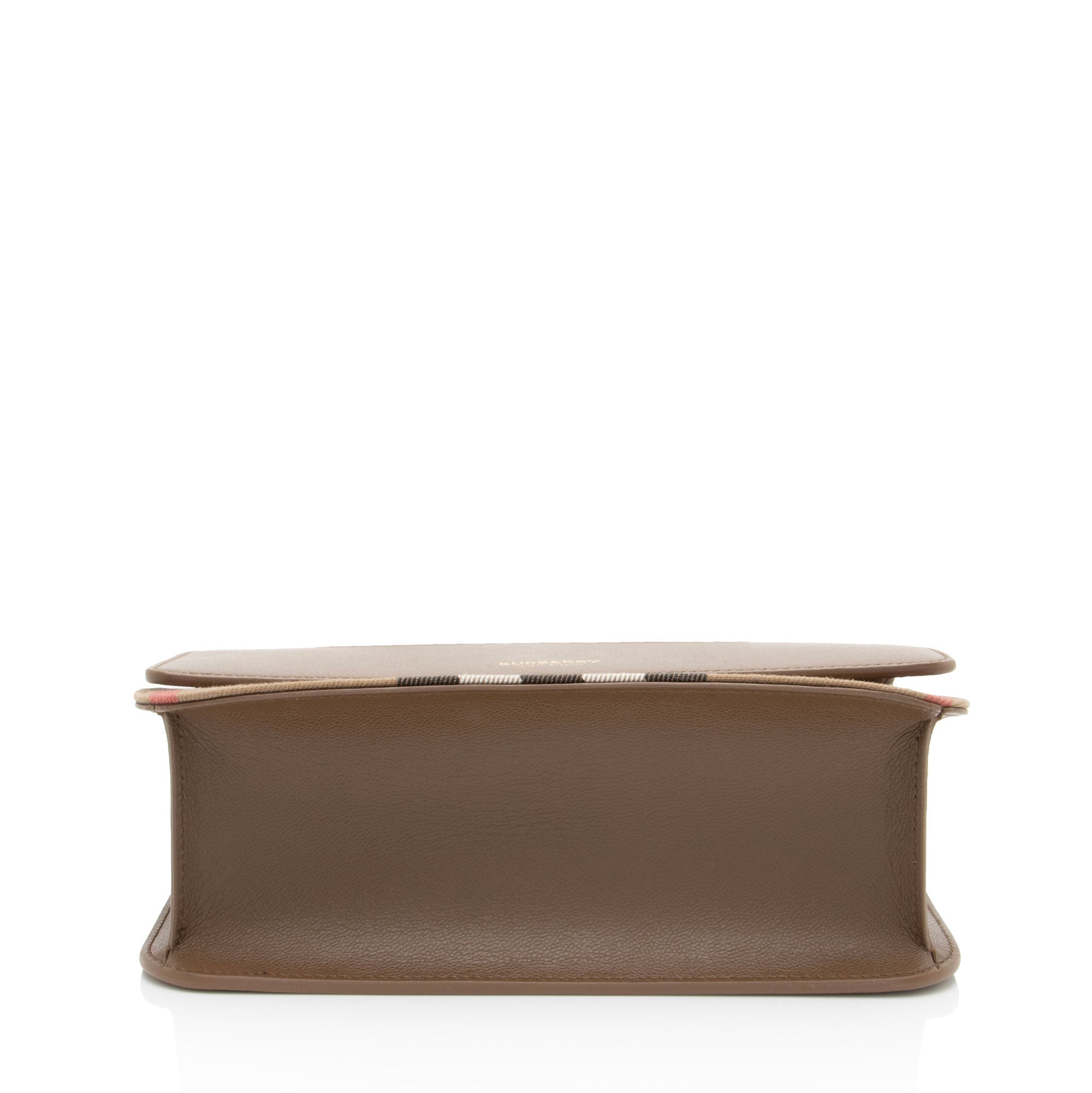 Burberry Leather House Check Mackford Crossbody