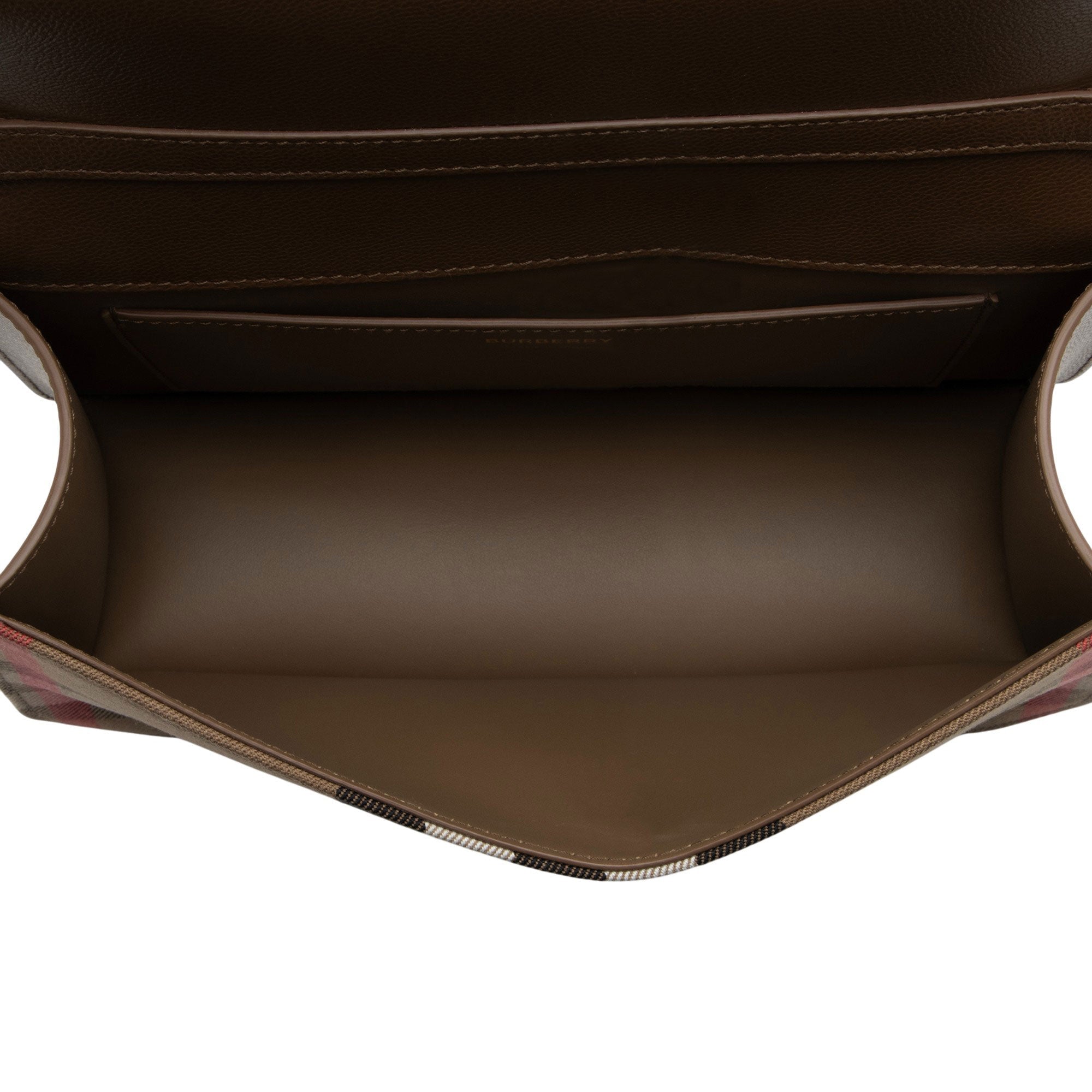 Burberry Leather House Check Mackford Crossbody
