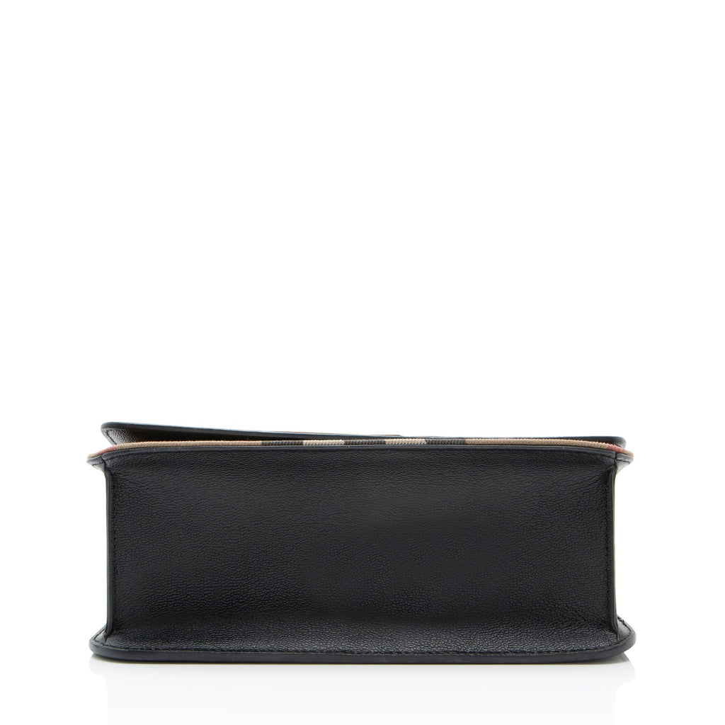 Burberry Leather House Check Mackford Crossbody