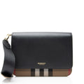 Burberry Leather House Check Mackford Crossbody