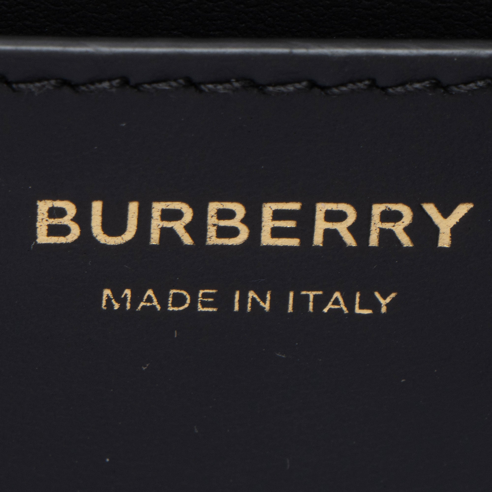 Burberry Leather House Check Mackford Crossbody