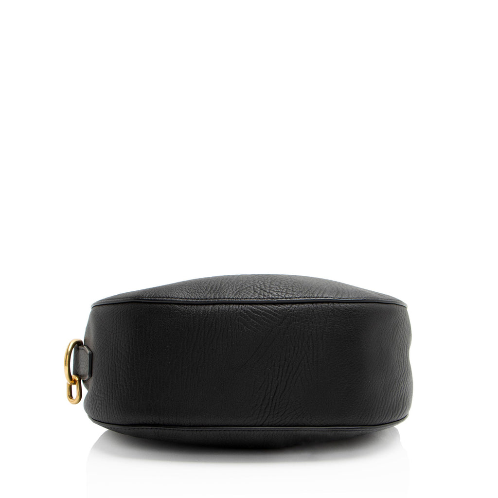Burberry Leather Knight Small Shoulder Bag