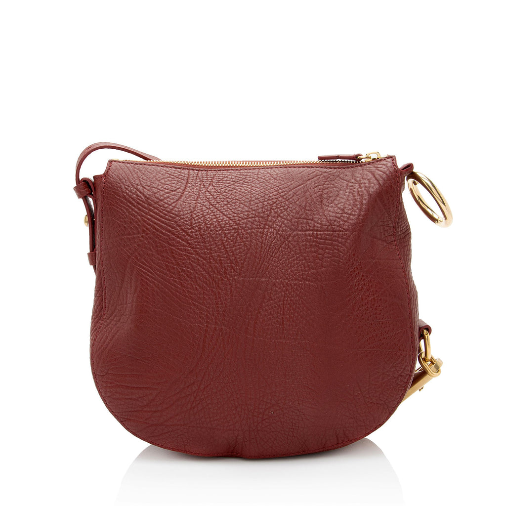 Burberry Leather Knight Small Shoulder Bag