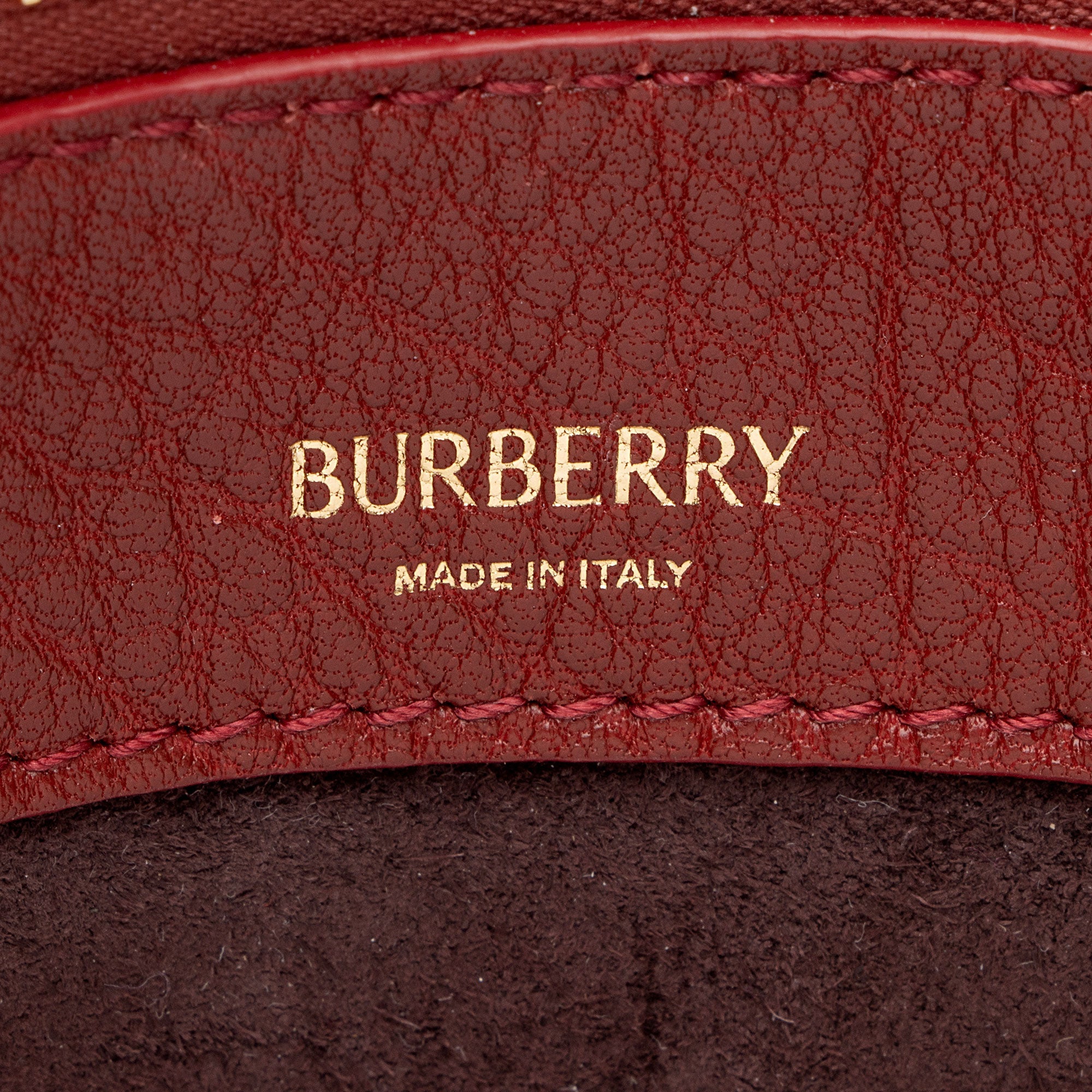 Burberry Leather Knight Small Shoulder Bag
