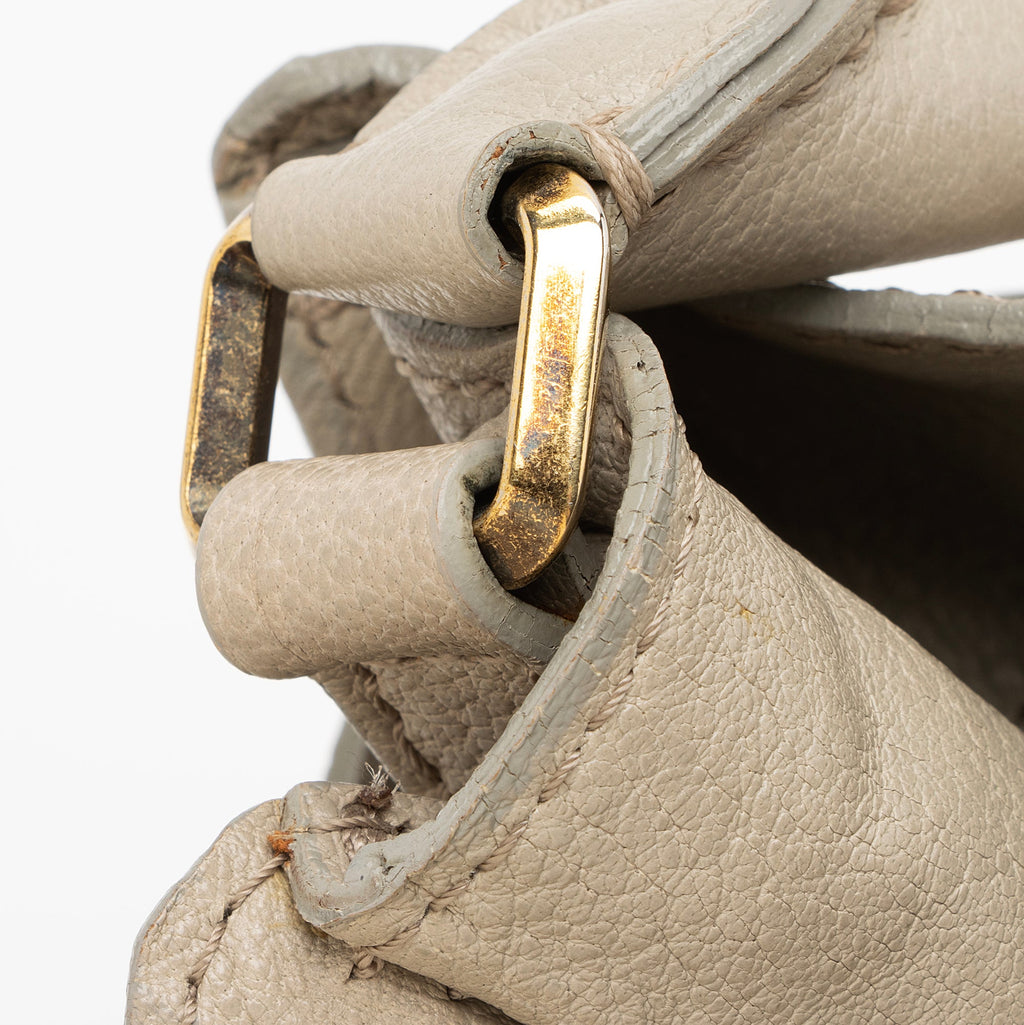 Burberry Leather Lambeth Hobo (SHF-23041)