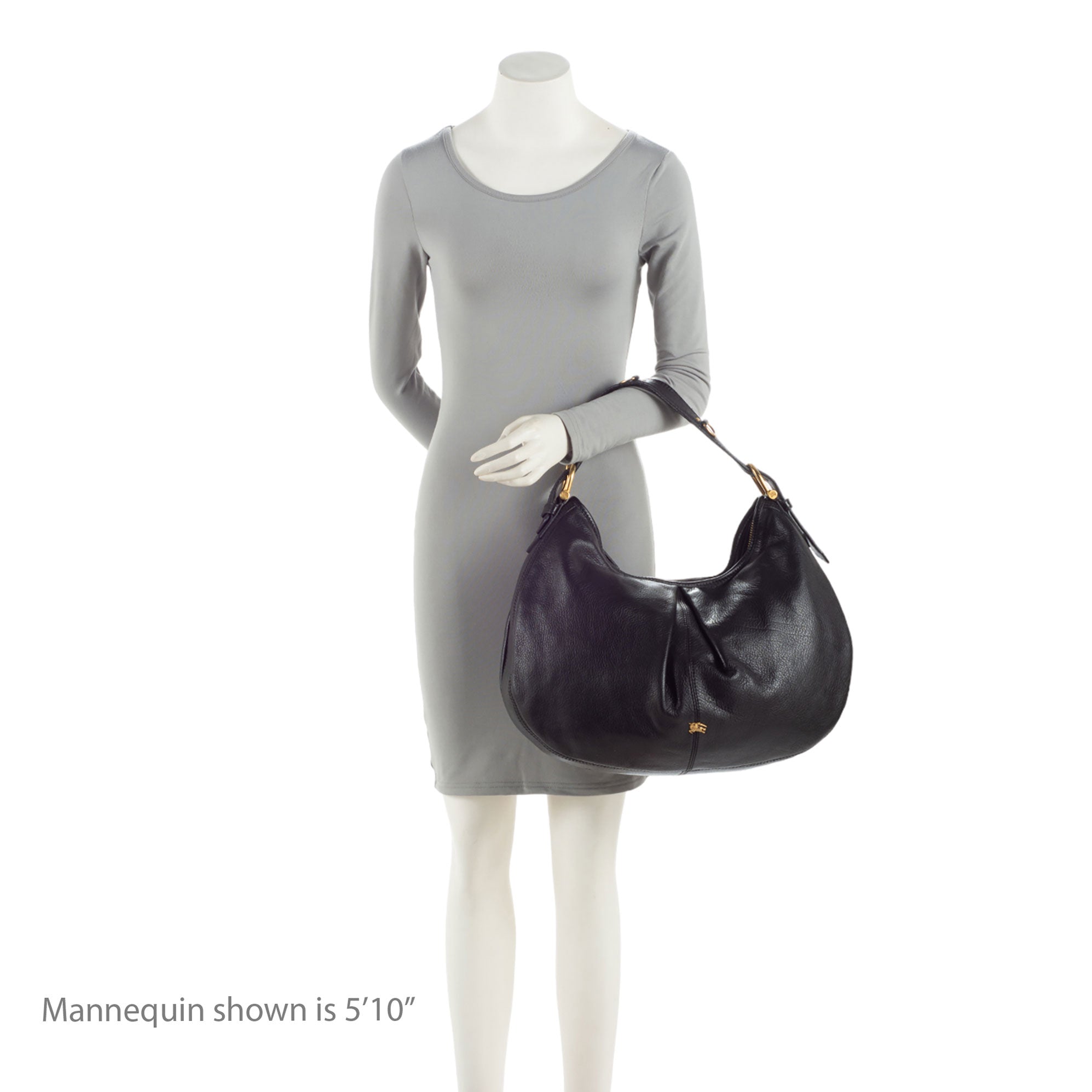 Burberry Leather Malika Large Shoulder Bag (SHF-GSqGvc)