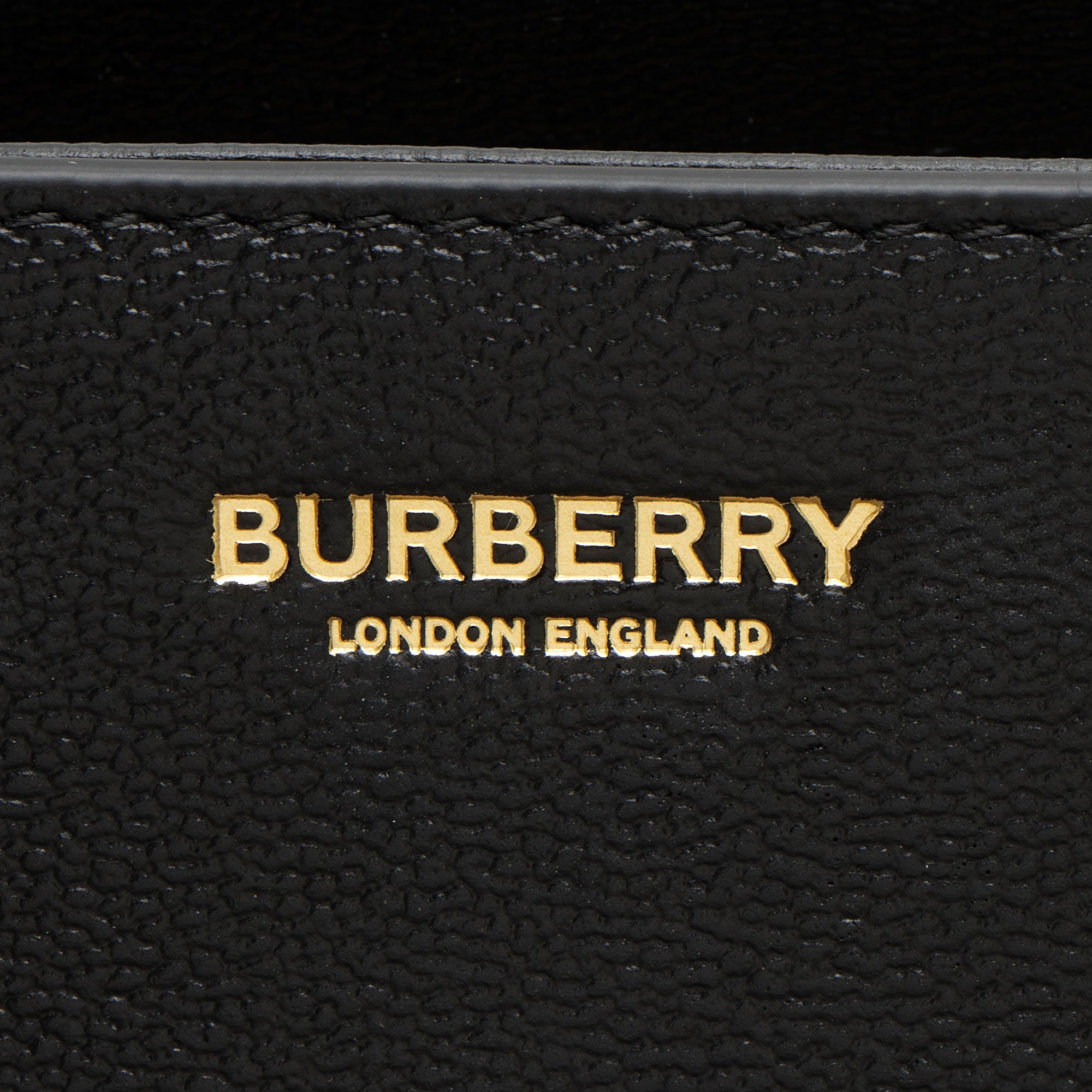 Burberry Leather Nova Check Banwell Tote