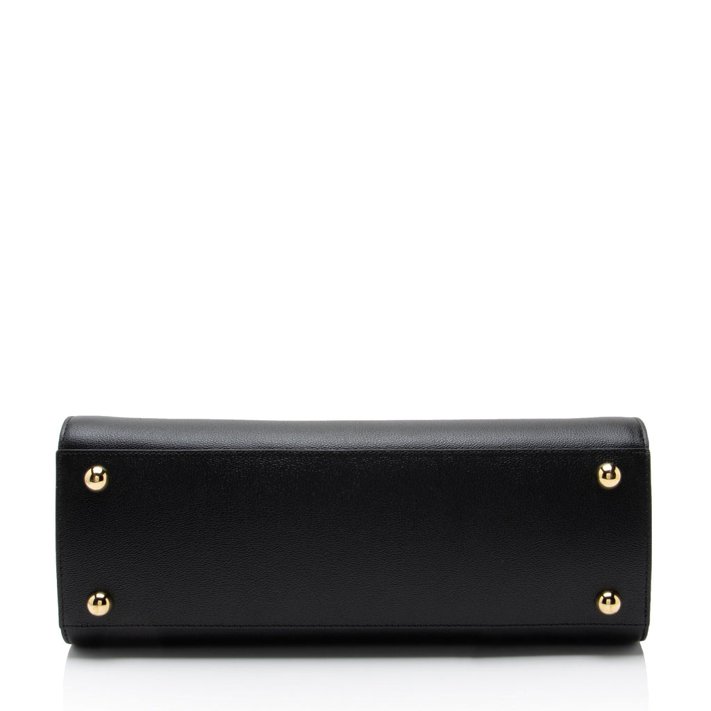 Burberry Leather Nova Check Banwell Tote
