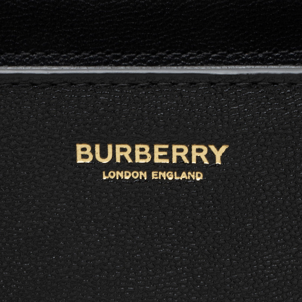 Burberry Leather Nova Check Banwell Tote