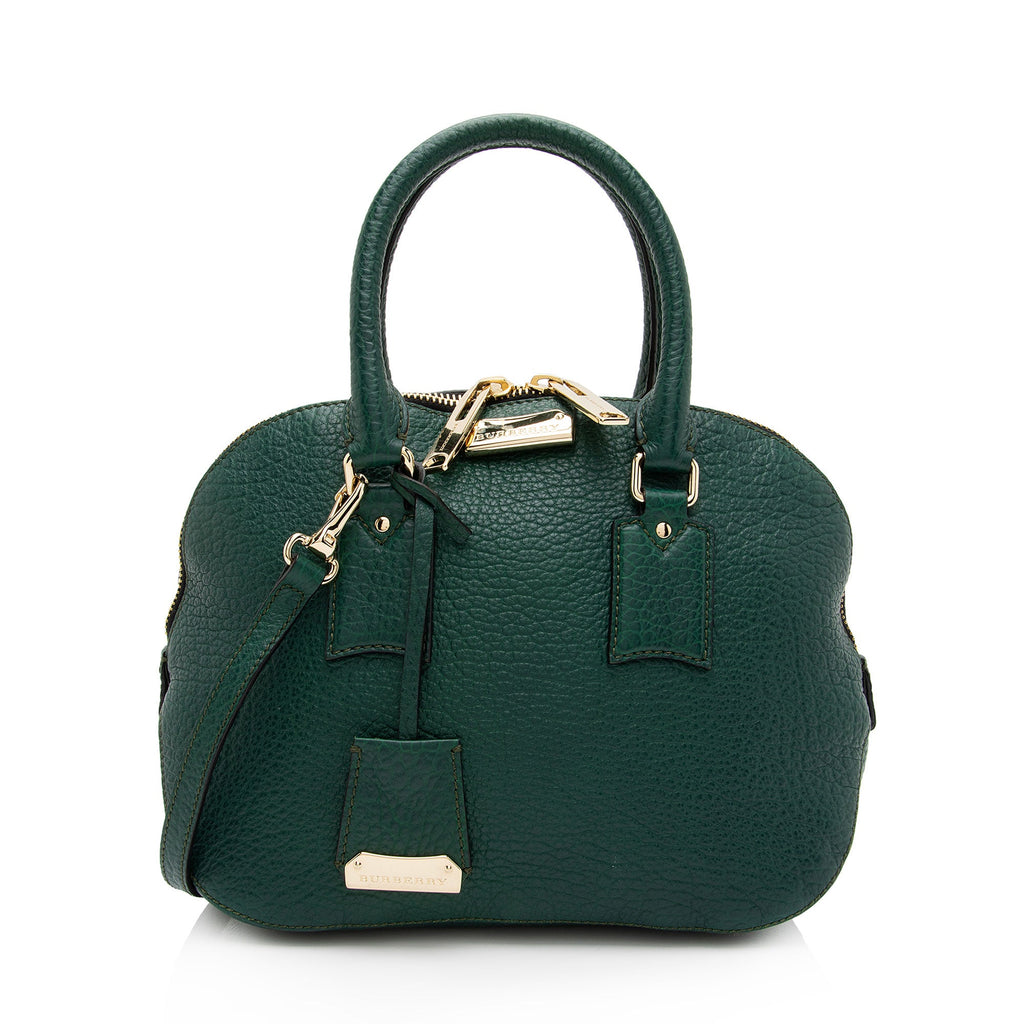 Burberry Leather Orchard Small Satchel (SHF-KRwJfz)