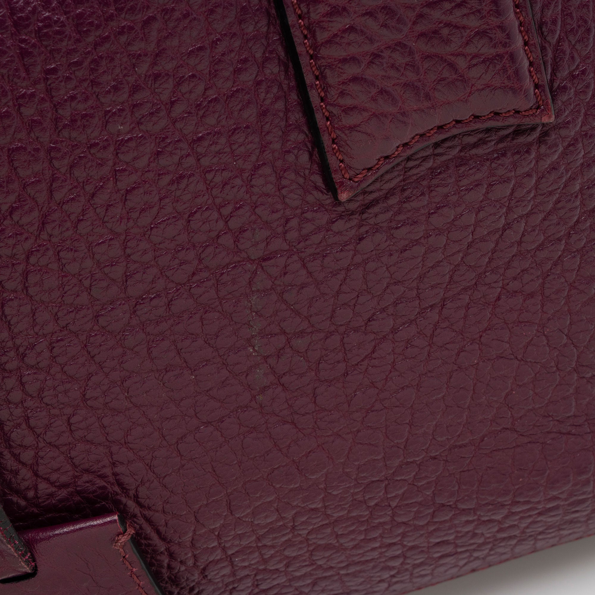 Burberry Leather Orchard Small Satchel (SHF-qoozTV)