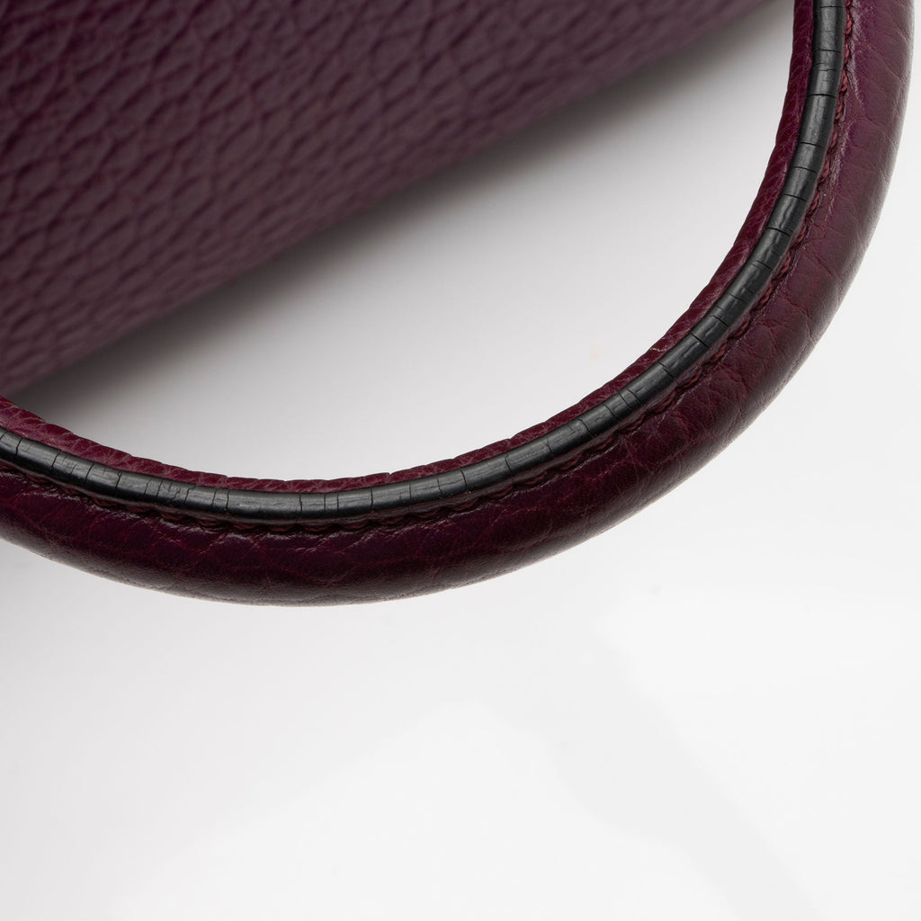 Burberry Leather Orchard Small Satchel (SHF-qoozTV)