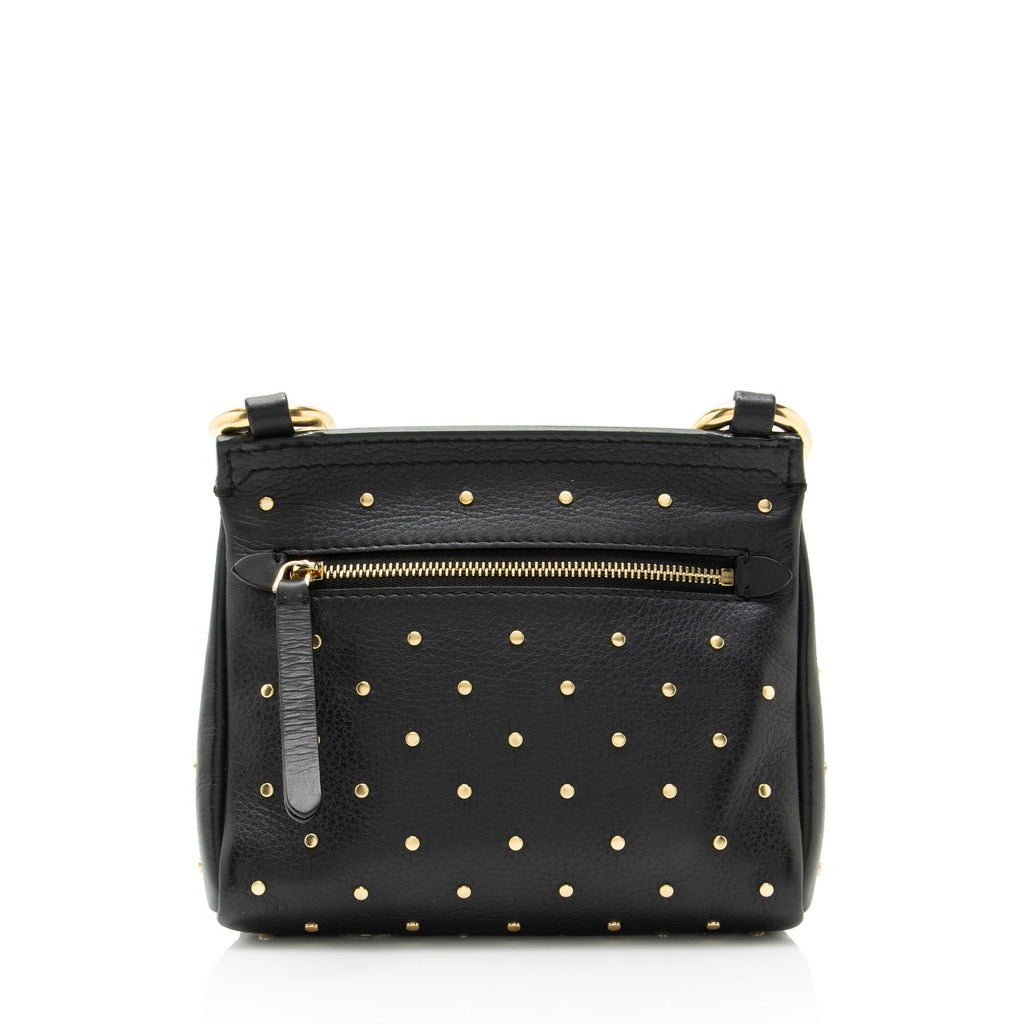 Burberry Leather Riveted Baby Bridle Shoulder Bag