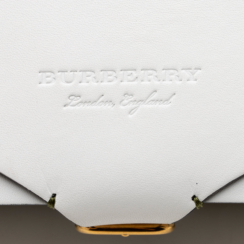 Burberry Leather Square Shoulder Bag (SHF-20056)