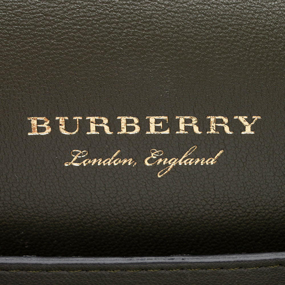 Burberry Leather Square Shoulder Bag (SHF-20056)