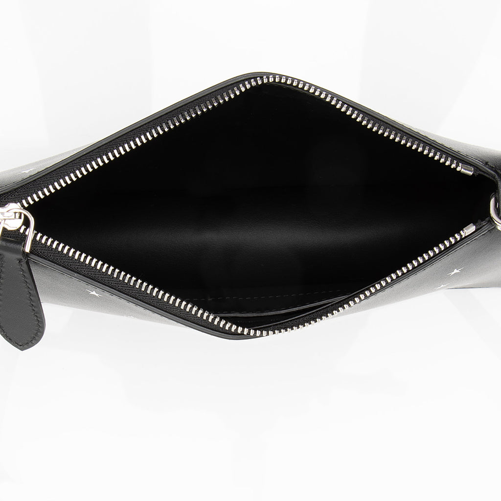 Burberry Leather Star Print TB Mini Pouch (SHF-23378)