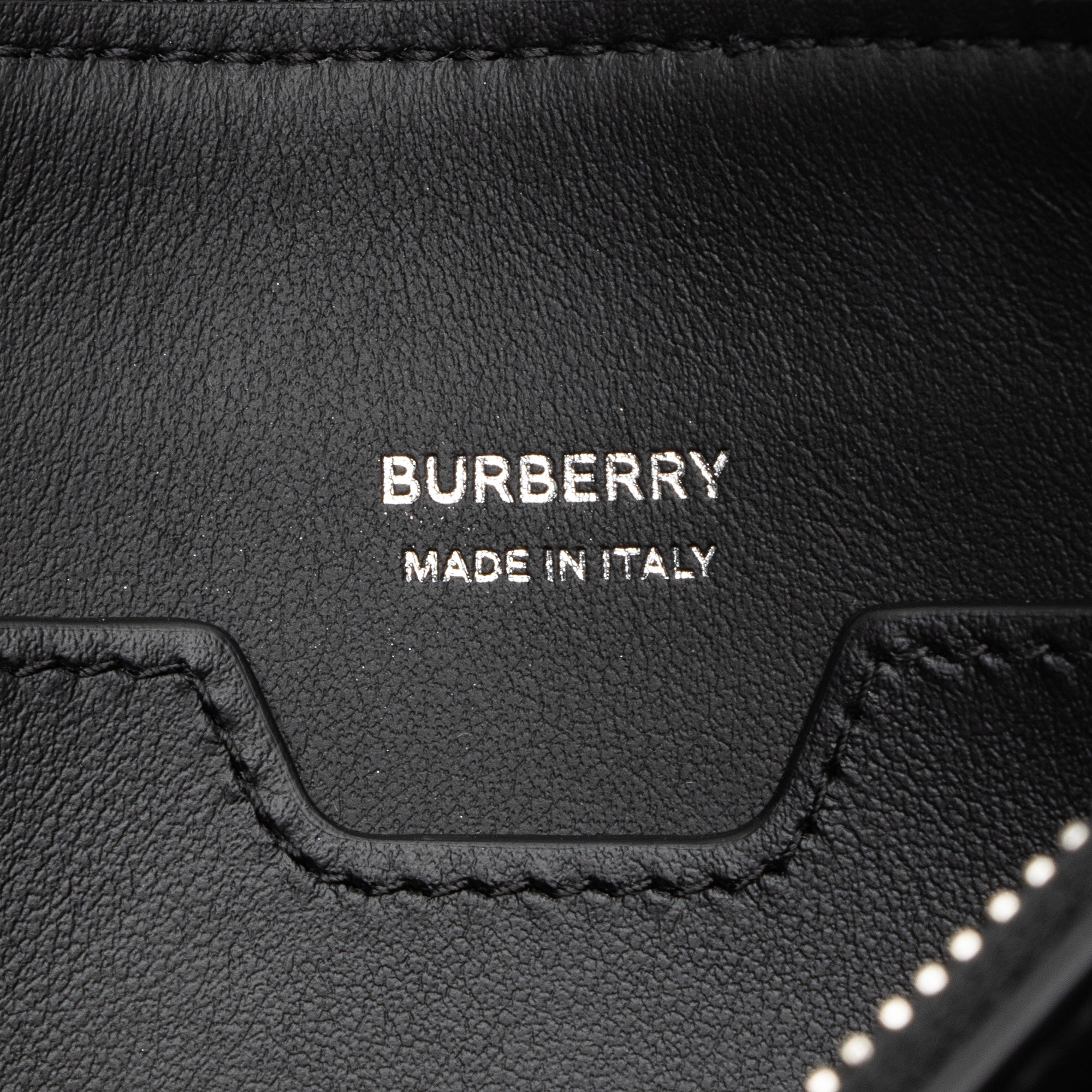Burberry Leather Star Print TB Mini Pouch (SHF-23378)