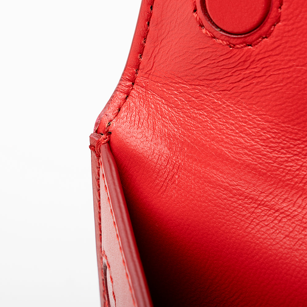Burberry Leather TB Envelope Chain Shoulder Bag