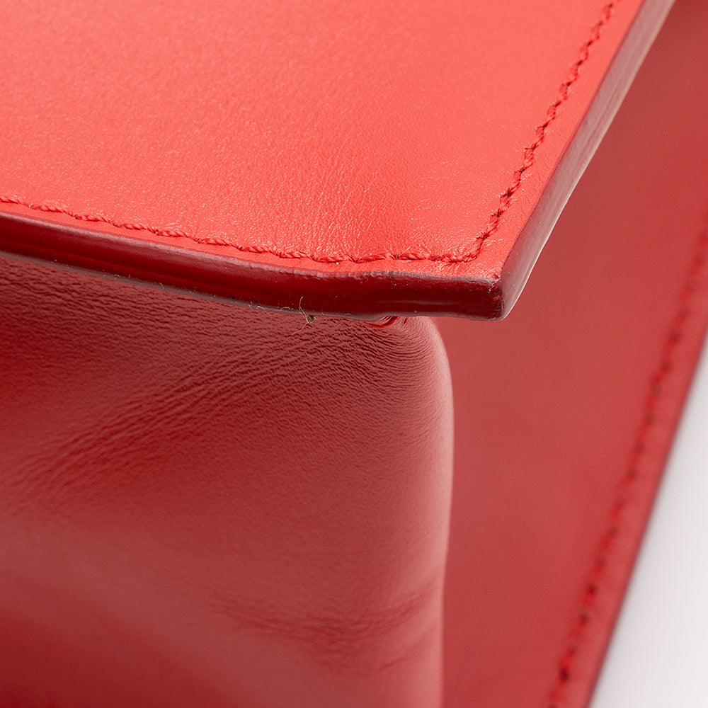 Burberry Leather TB Envelope Chain Shoulder Bag