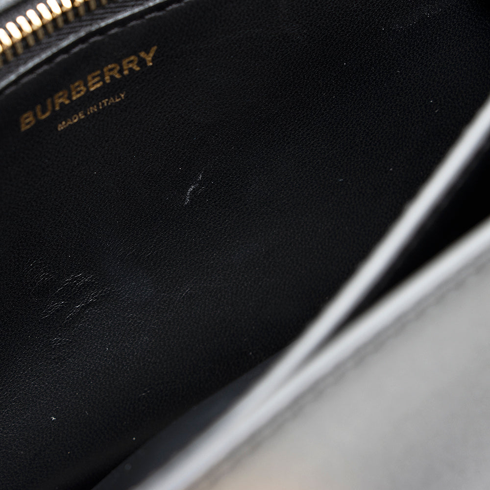 Burberry Leather TB Flap Medium Shoulder Bag (SHF-20779)