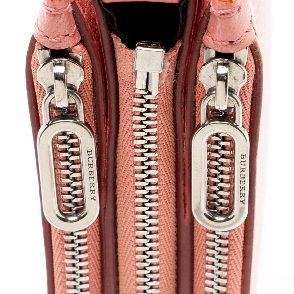 Burberry Leather Triple Zip Crossbody