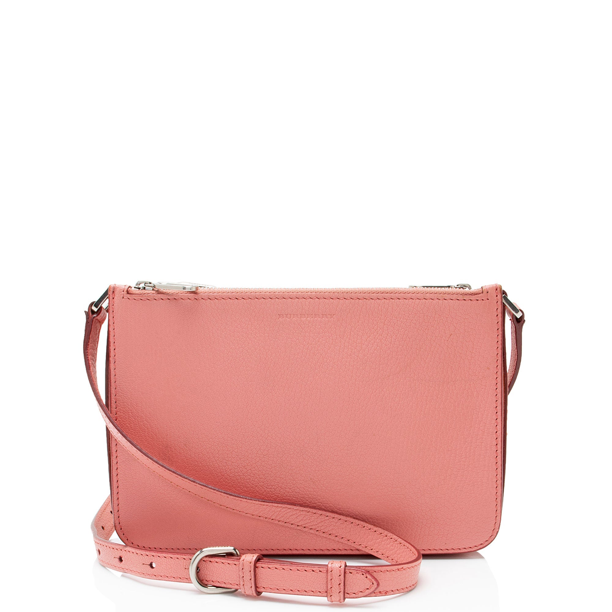 Burberry Leather Triple Zip Crossbody