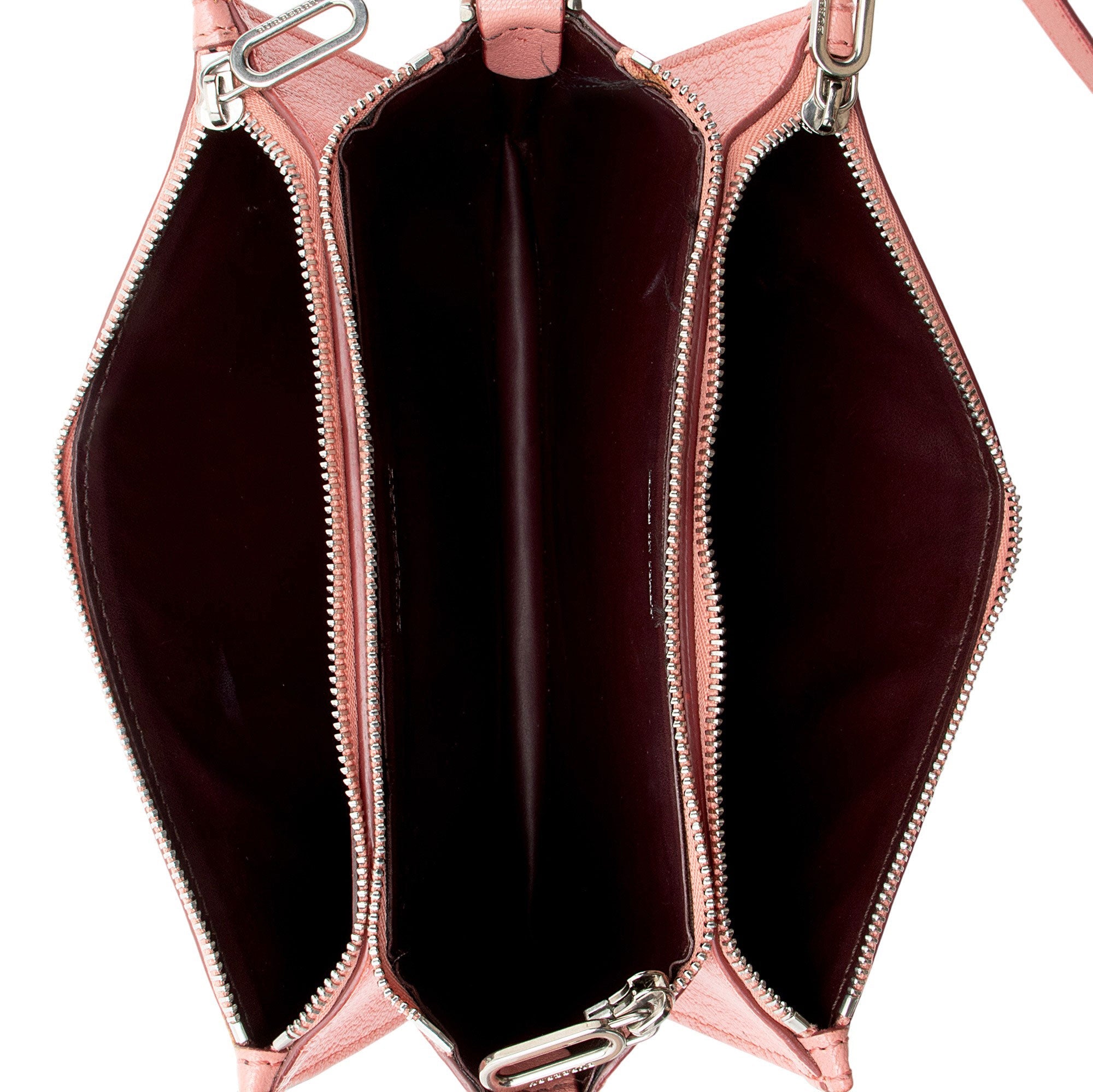 Burberry Leather Triple Zip Crossbody