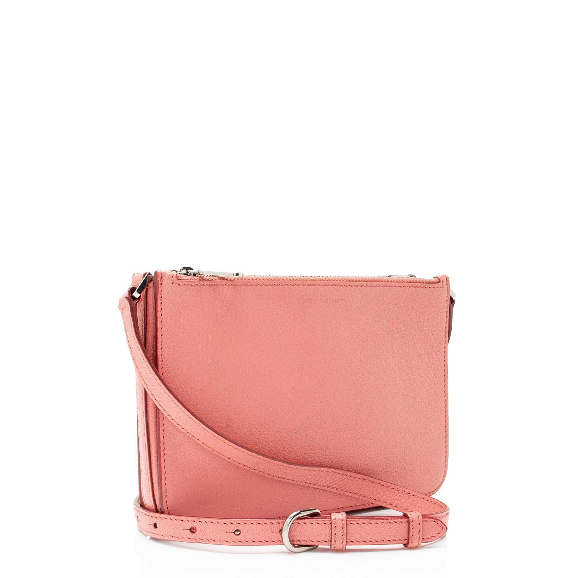 Burberry Leather Triple Zip Crossbody