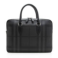 Burberry London Check Slim Barrow Briefcase (SHF-19576)