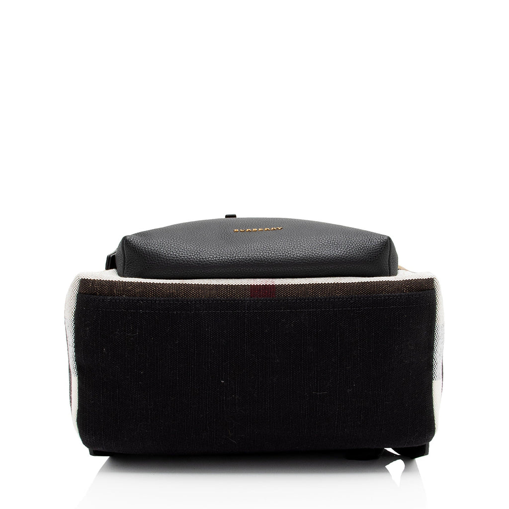 Burberry Mega Check Abbeydale Backpack (SHF-rz0B8j)