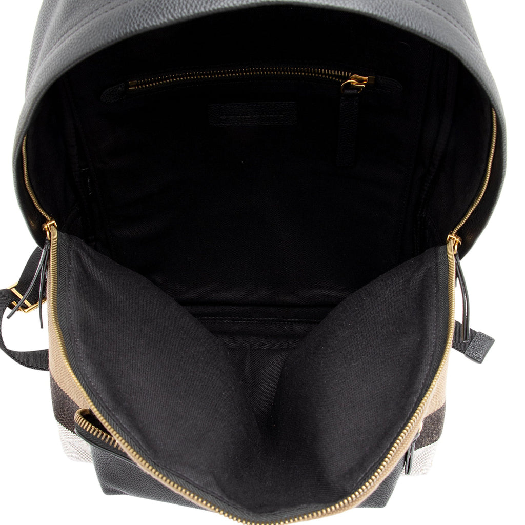Burberry Mega Check Abbeydale Backpack (SHF-rz0B8j)