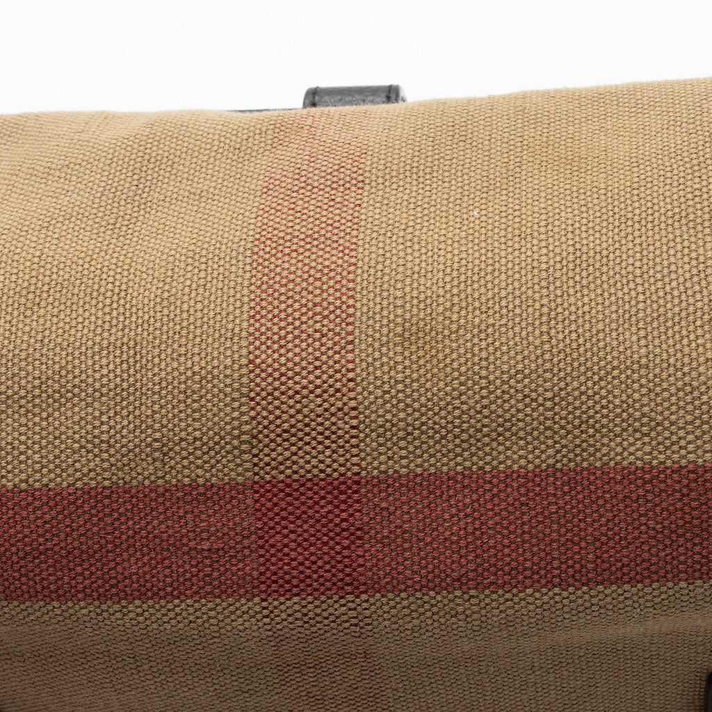 Burberry Mega Check Baildon Messenger Bag (SHF-VuxVRv)