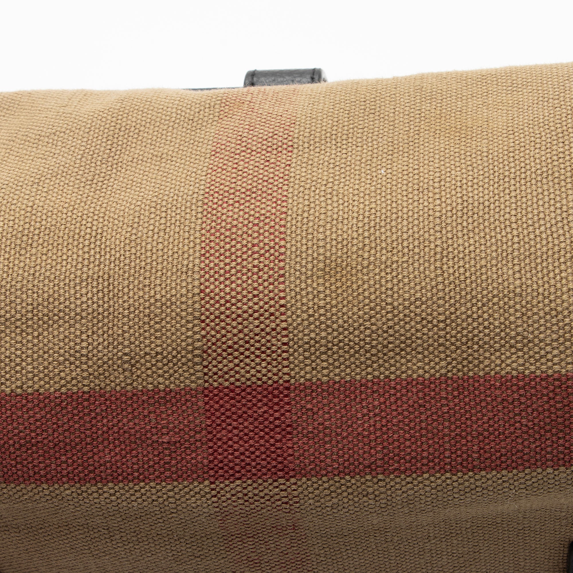 Burberry Mega Check Baildon Messenger Bag (SHF-VuxVRv)