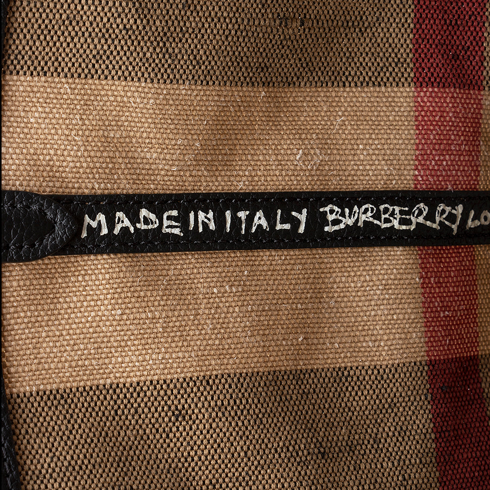 Burberry Mega Check Doodle Medium Tote (SHF-17464)
