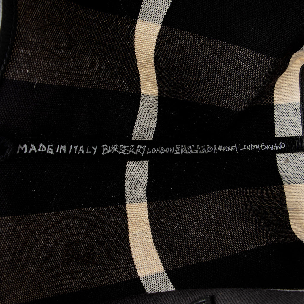 Burberry Mega Check Doodle Medium Tote