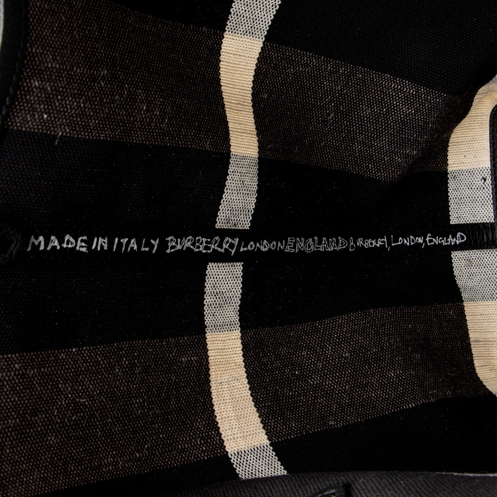 Burberry Mega Check Doodle Medium Tote