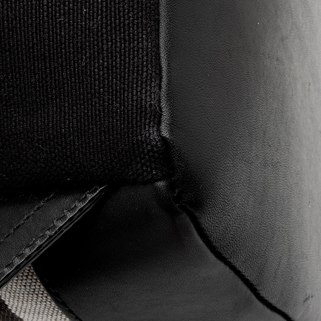 Burberry Mega Check Jute Backpack (SHF-265W01)