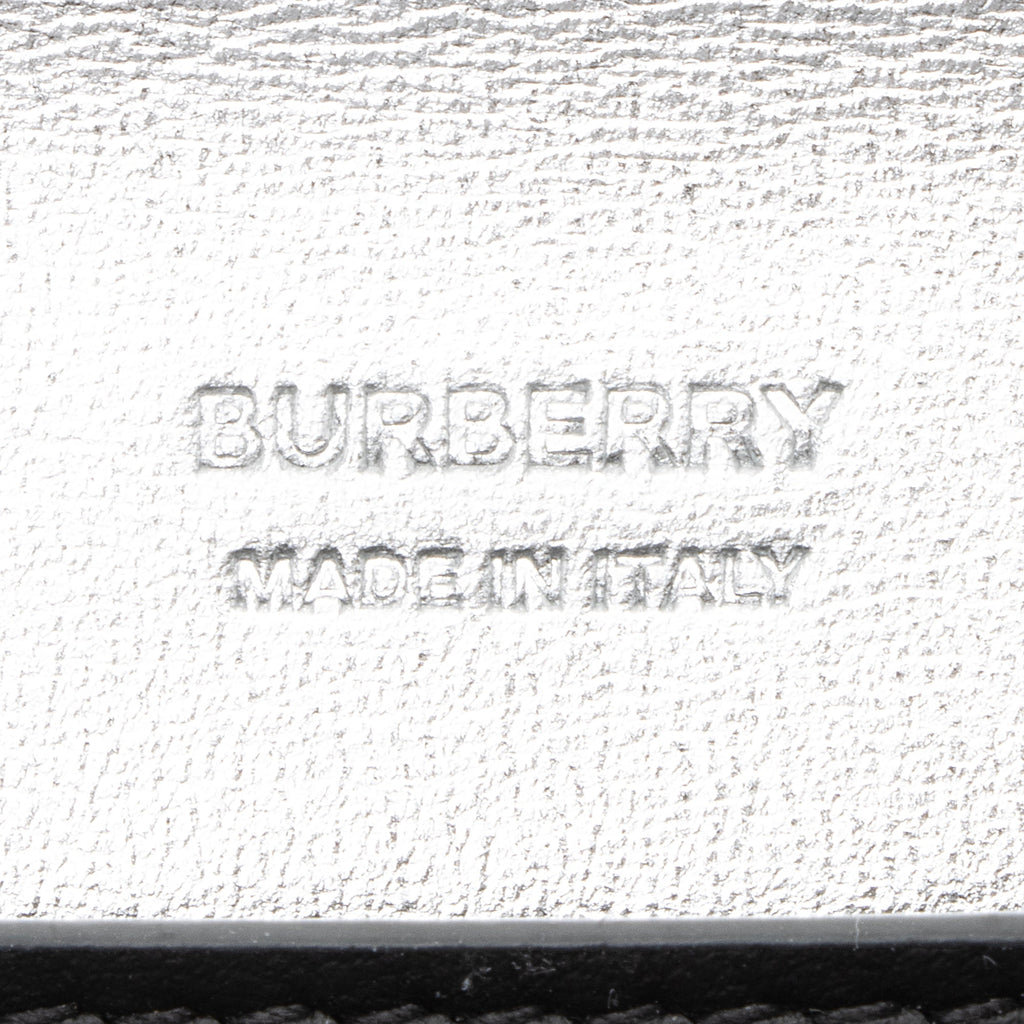 Burberry Metallic Quilted Lambskin TB Lola Wallet on Chain (SHF-22393)