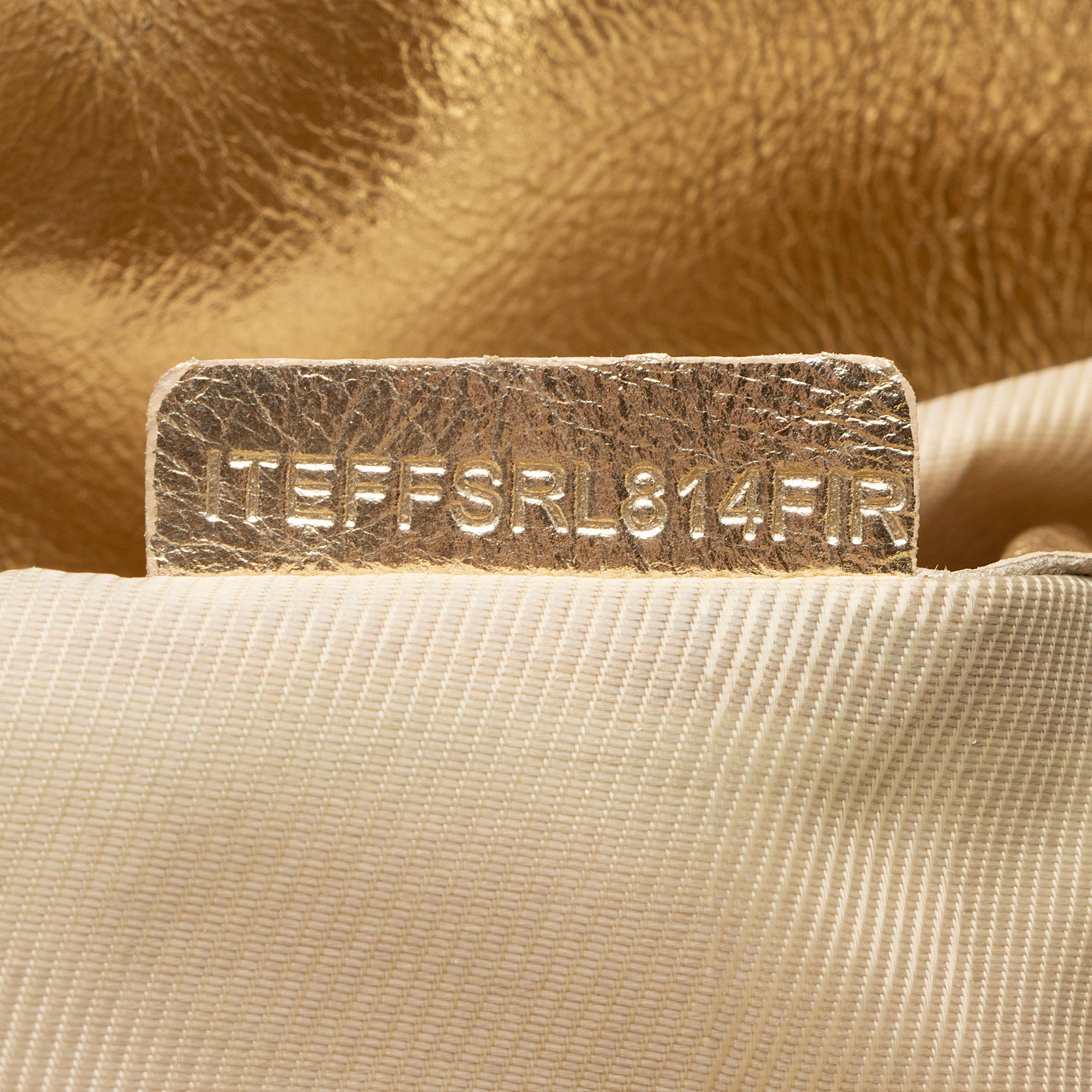 Burberry Metallic Quilted Leather Hillgate Tote