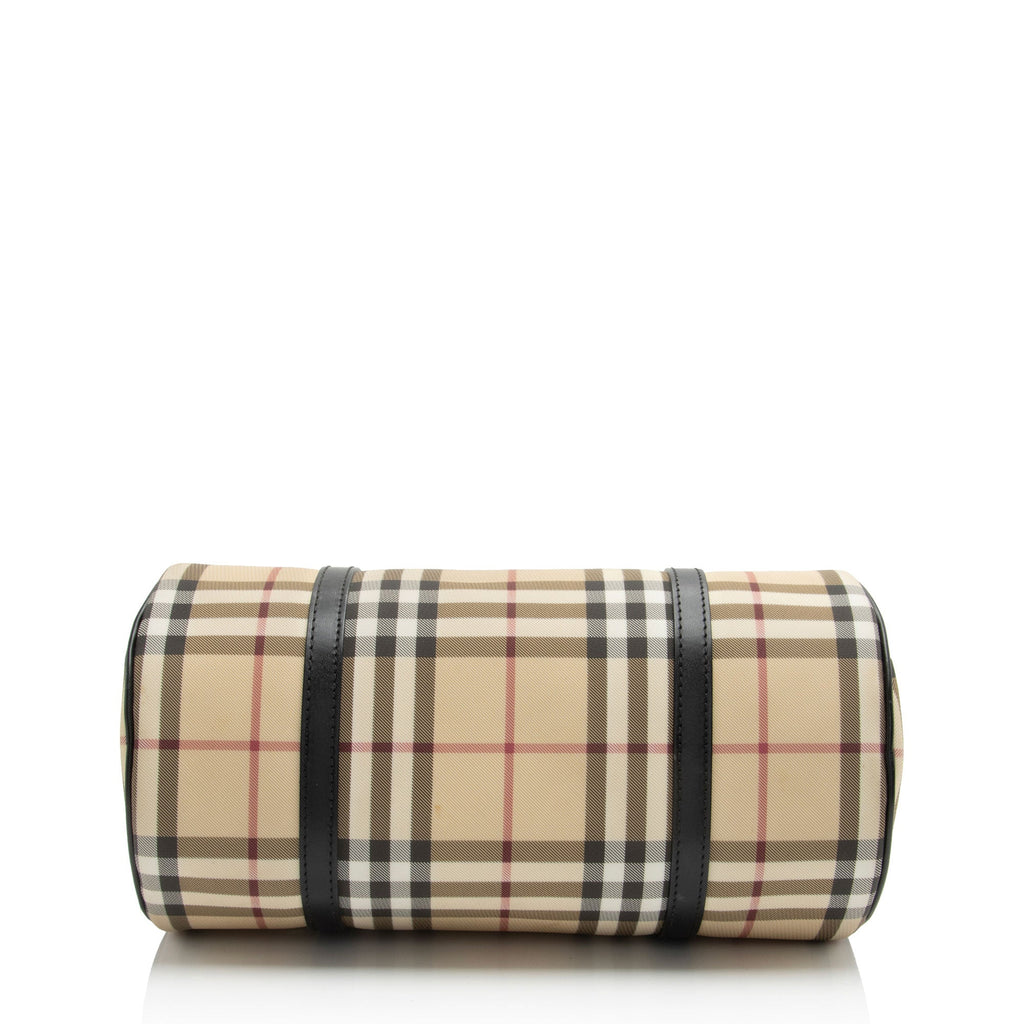 Burberry Nova Check Barrel Bag (SHF-VVhoqh)