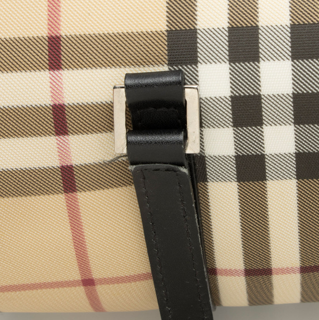 Burberry Nova Check Barrel Bag (SHF-VVhoqh)
