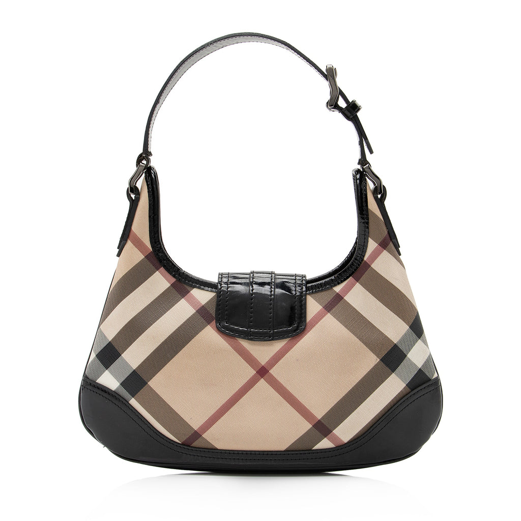 Burberry Nova Check Brooke Mini Hobo (SHF-23249)