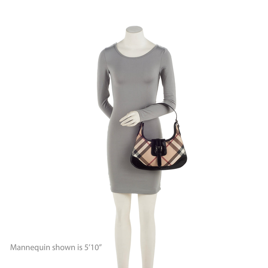 Burberry Nova Check Brooke Mini Hobo (SHF-23249)