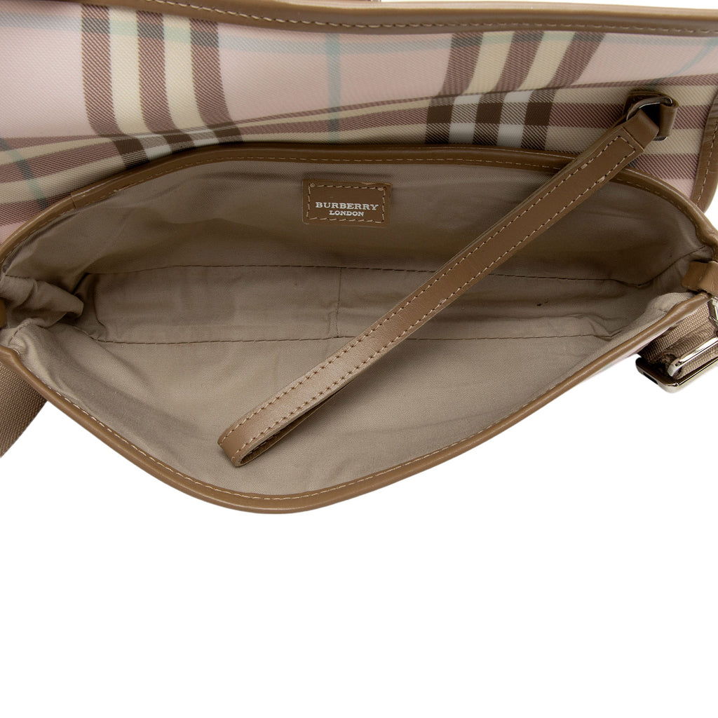 Burberry Nova Check Candy Shoulder Bag (SHF-uRG8qb)