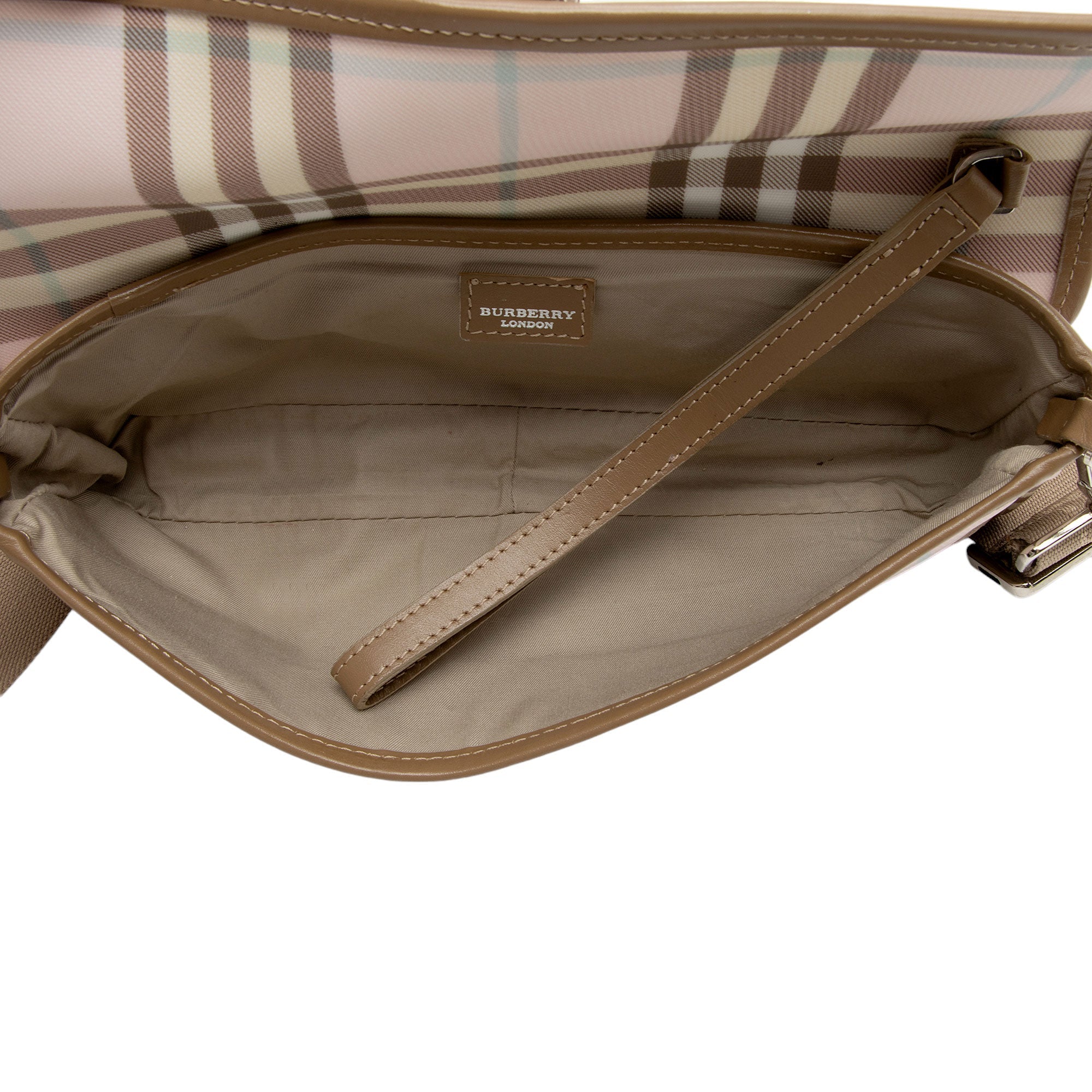 Burberry Nova Check Candy Shoulder Bag (SHF-uRG8qb)