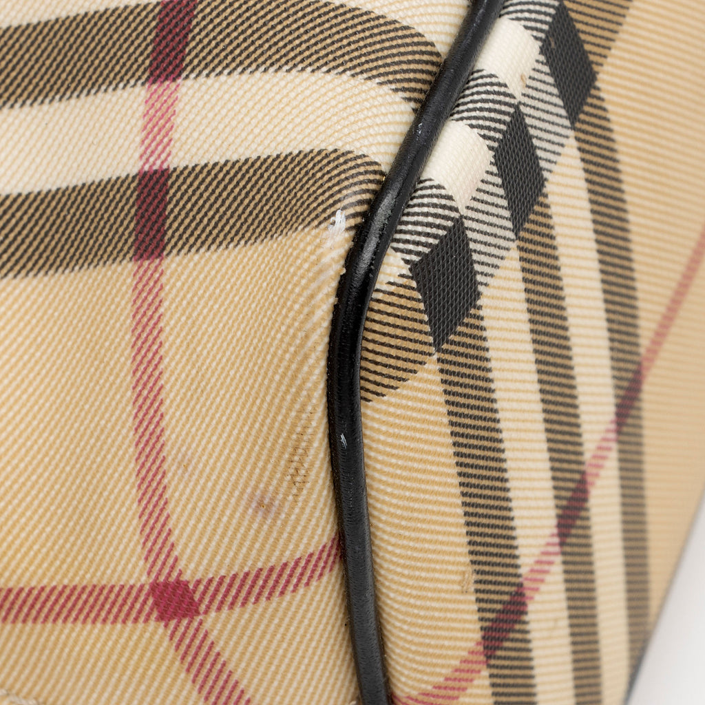 Burberry Nova Check E/W Top Handle (SHF-SILiZC)