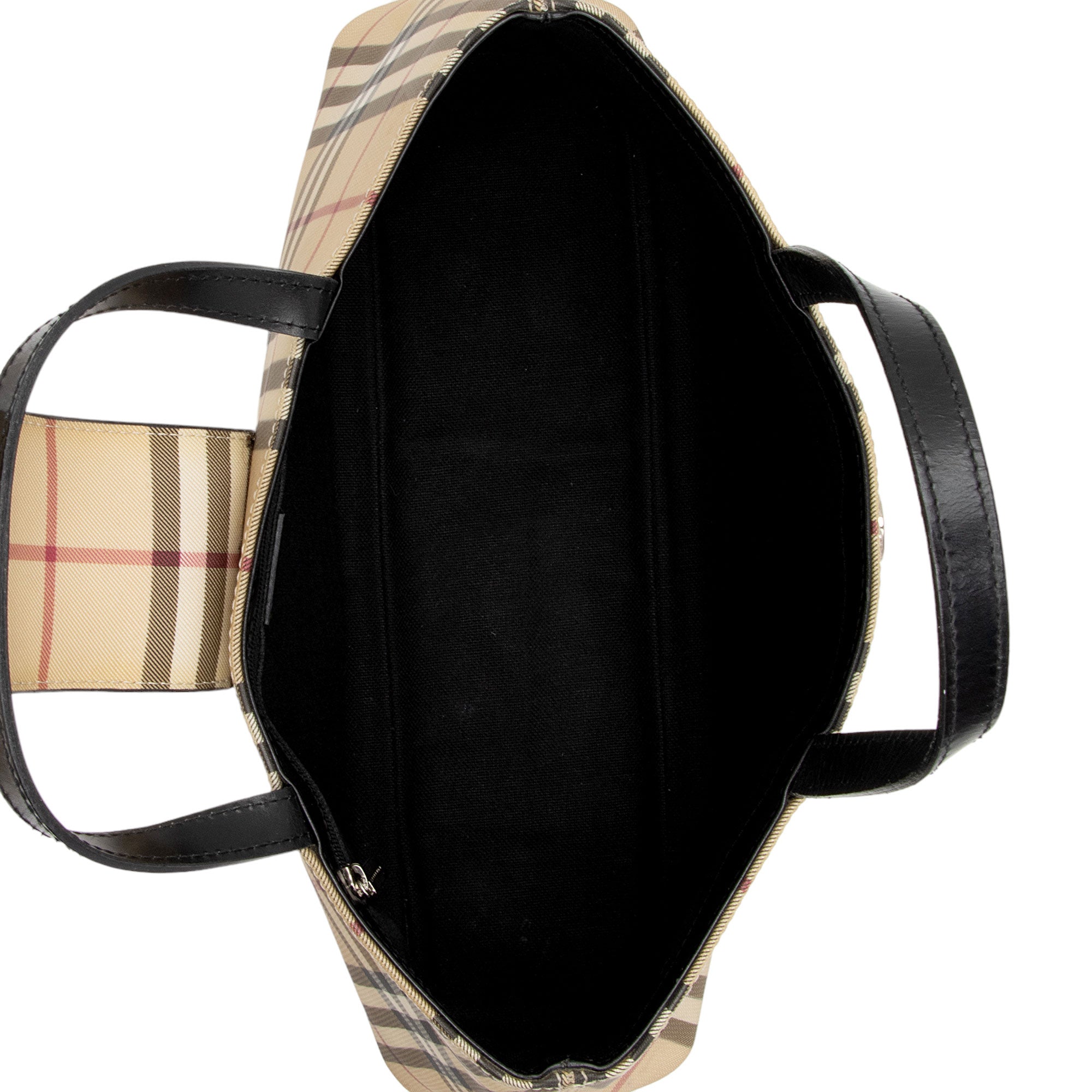 Burberry Nova Check E/W Top Handle (SHF-SILiZC)